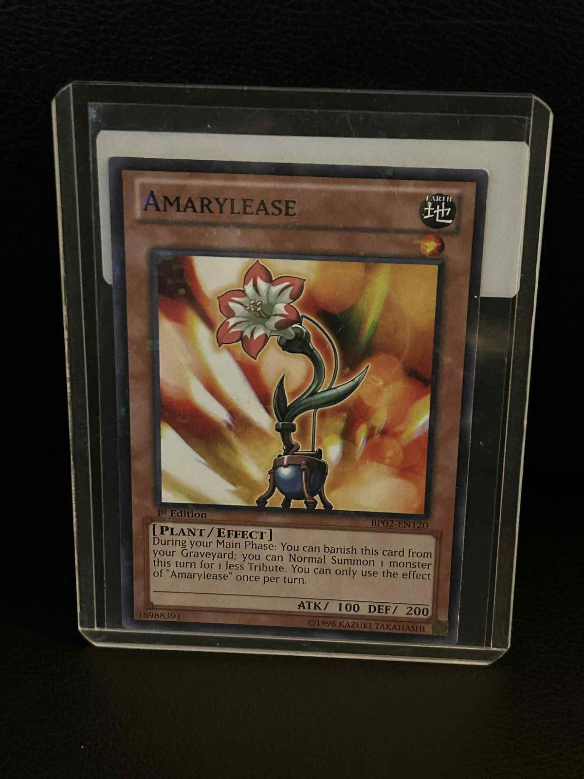 Amarylease - BP02-EN120 - Mosaic Rare - 1st Edition Battle Pack 2: War of the Gi
