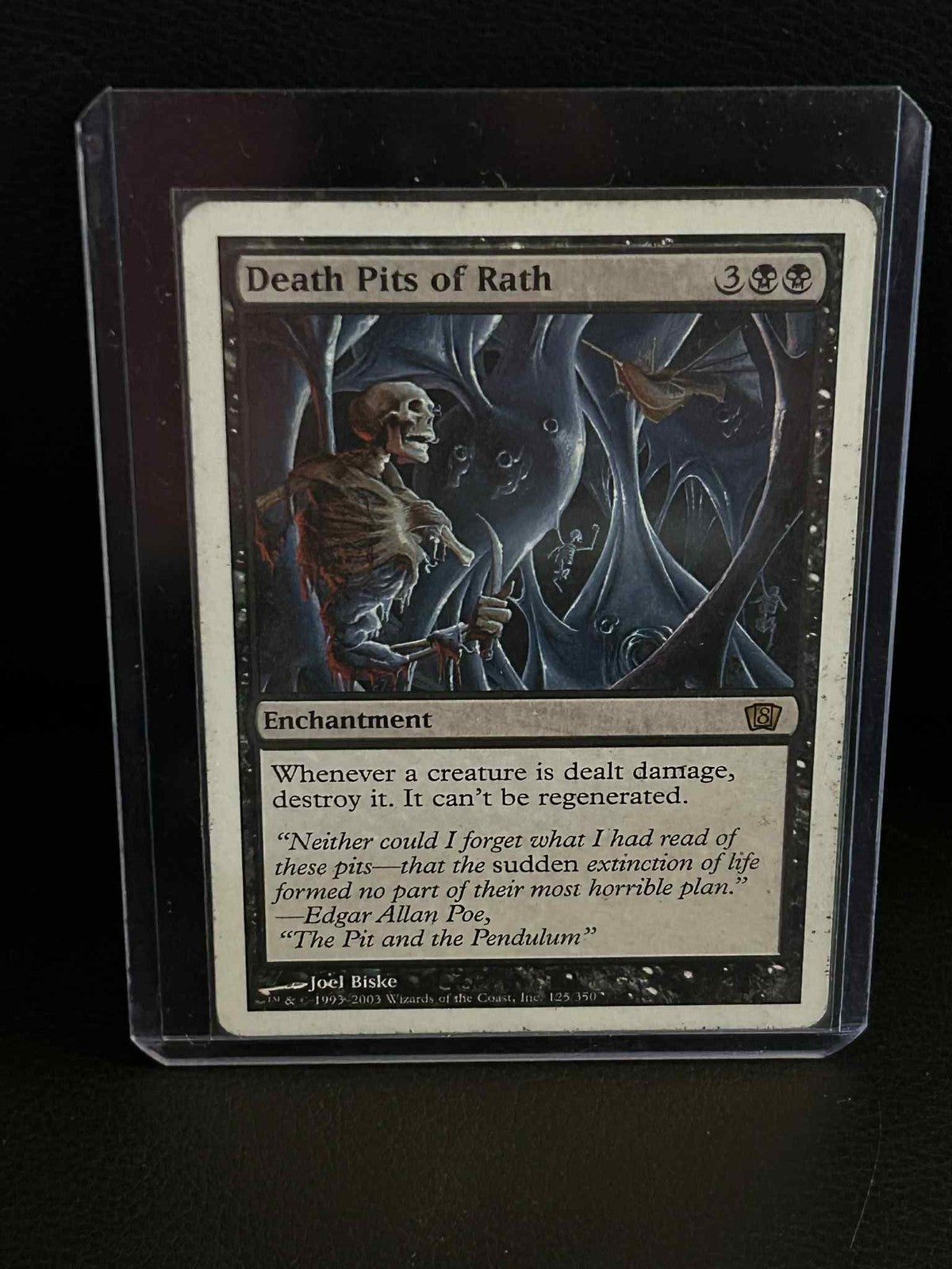 Death Pits of Rath 8th Edition Magic: the Gathering Moderately Played, English