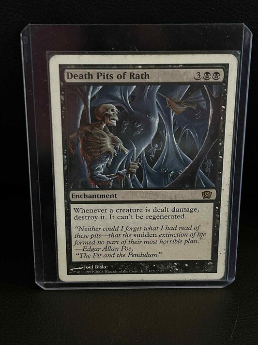 Death Pits of Rath 8th Edition Magic: the Gathering Moderately Played, English