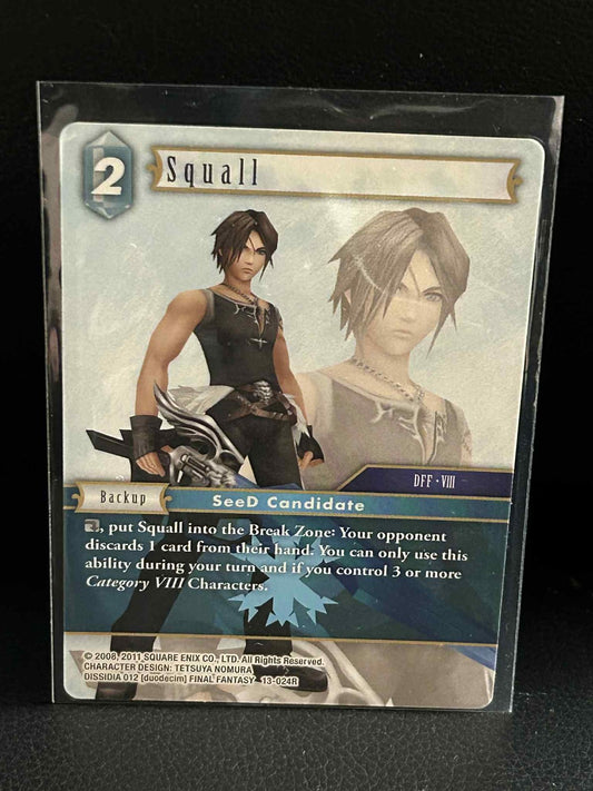 Squall - 13-024R Opus XIII: Crystal Radiance Final Fantasy Lightly Played