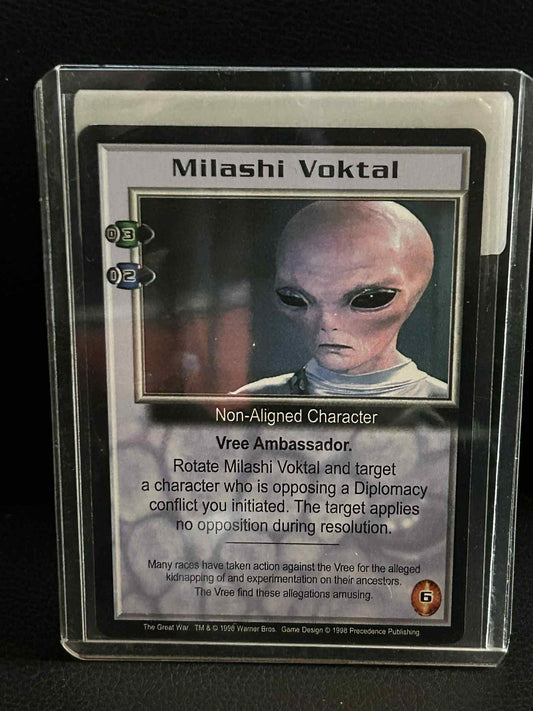 Milashi Voktal The Great War Babylon 5 Light Play