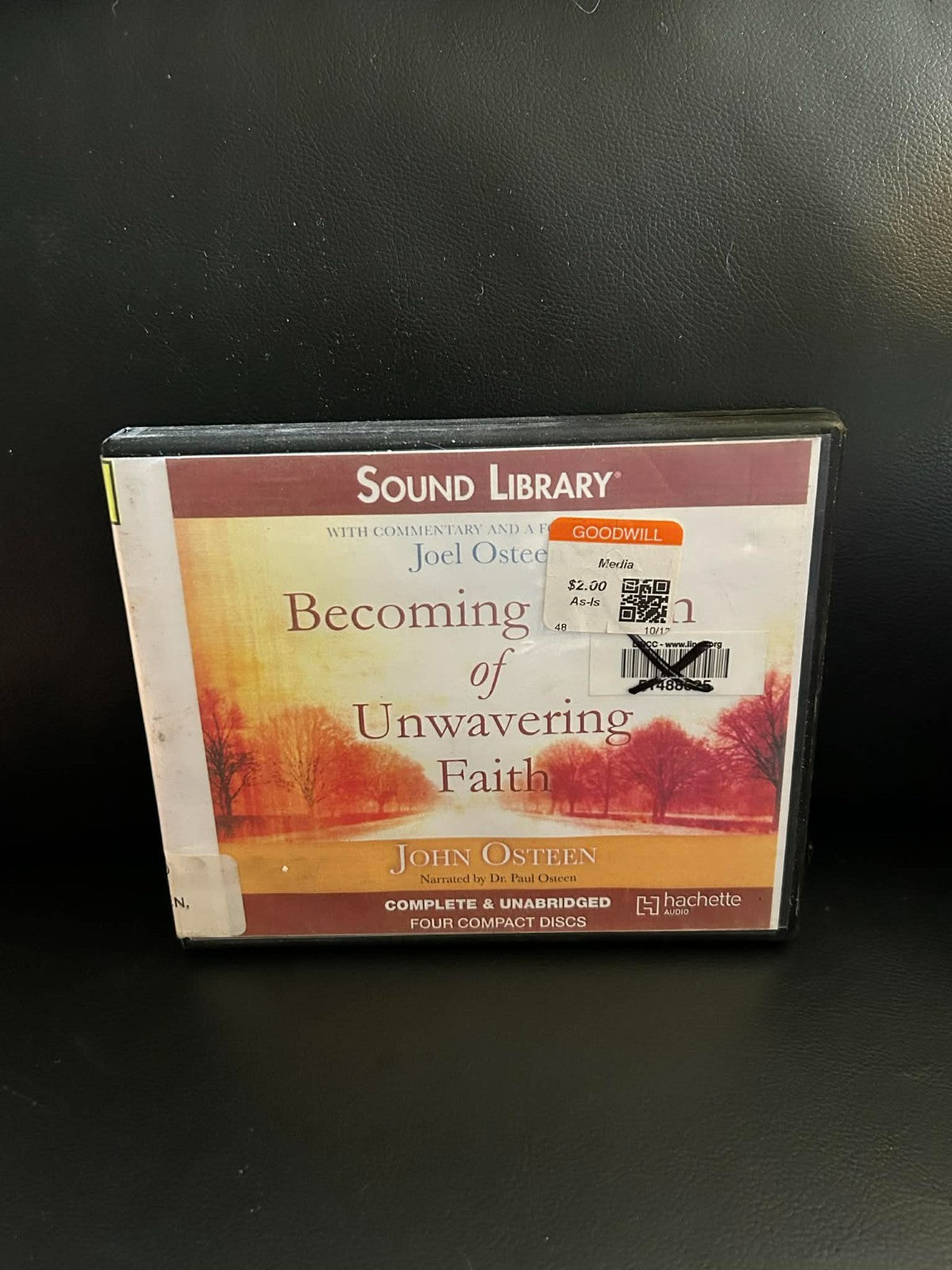 Becoming a Man of Unwavering Faith John Osteen Audiobook