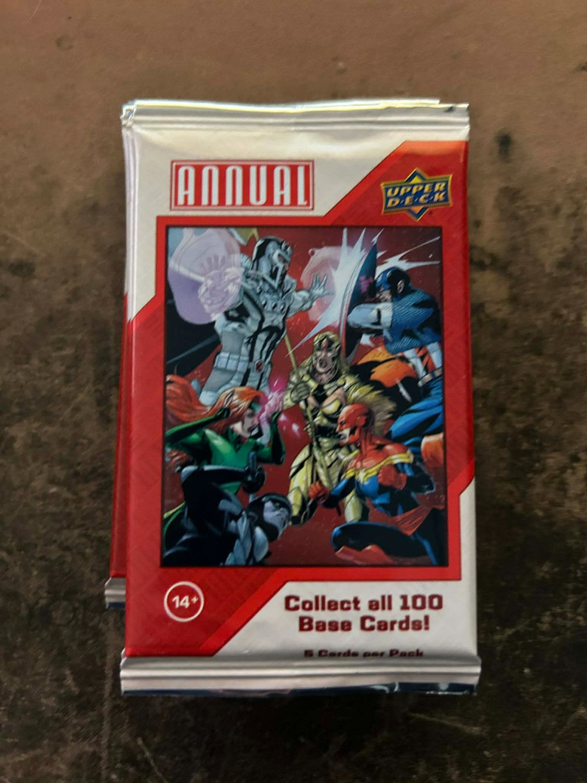 2022-23 Upper Deck Marvel Annual Booster Pack Versiegelte Sammelkarte