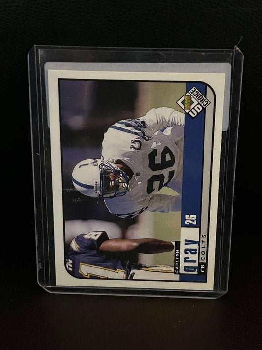 Carlton Gray #344 | 1998 Upper Deck UD Choice 1998 Upper Deck UD Choice Football-Sammelkarte