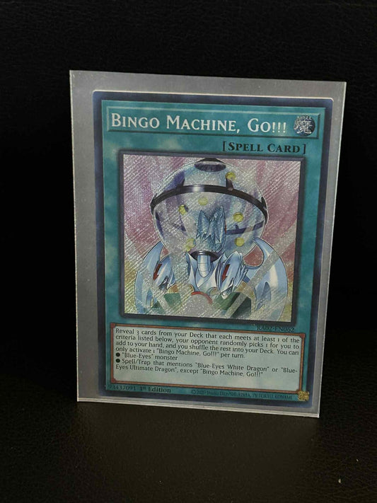 Bingo Machine, Go!!! - RA02-EN062 - Secret Rare - 1st Edition 25th Anniversary R