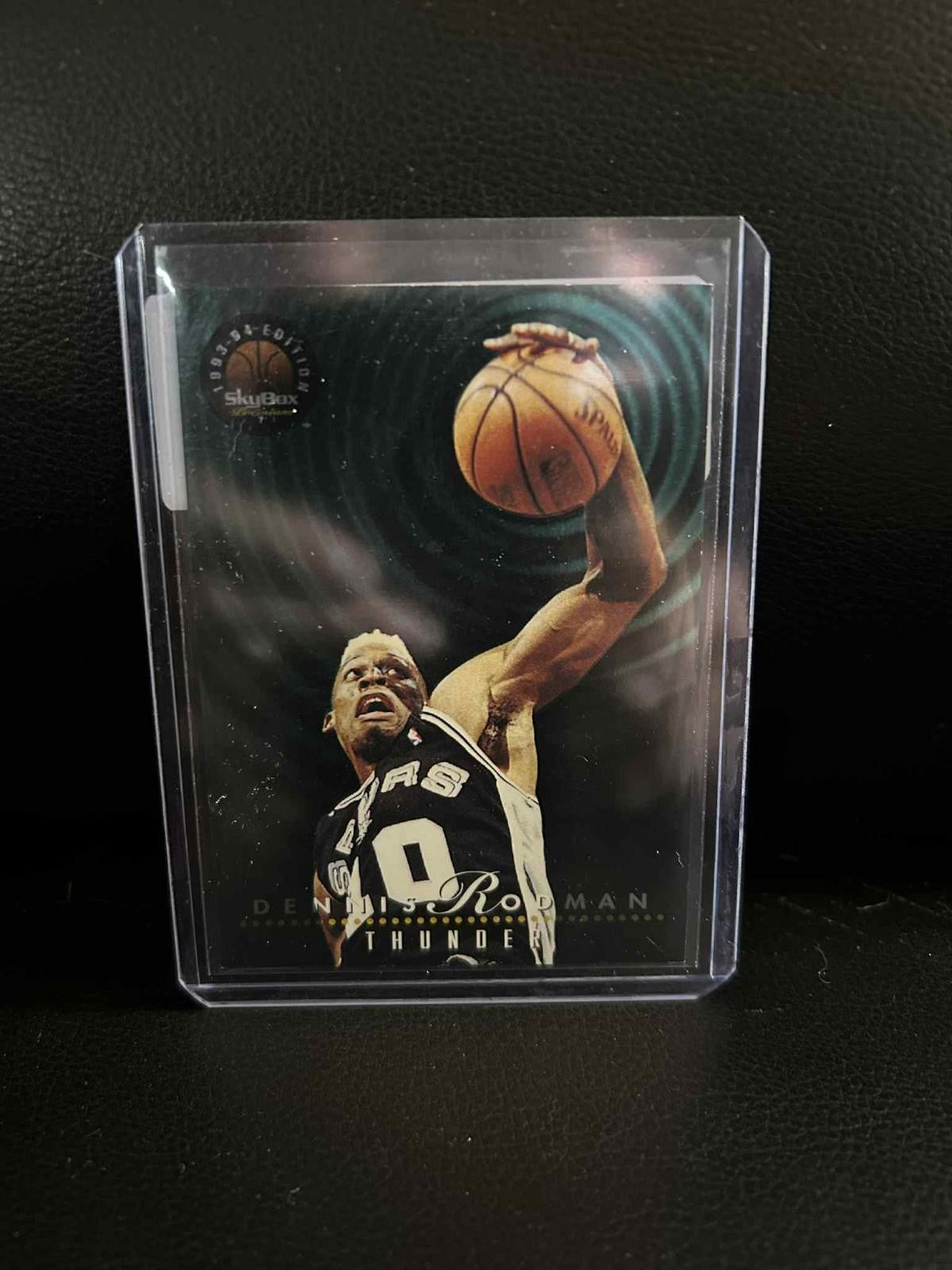 Dennis Rodman / David Robinson #TL9 | 1993 Skybox Premium Thunder & Lightning 19 Sammelkarte