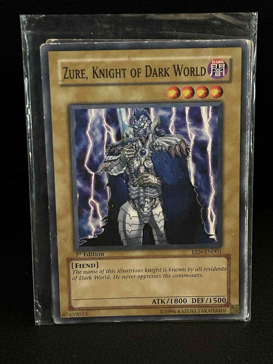 Zure, Knight of Dark World - EEN-EN001 - Common - 1st Edition Elemental Energy Y