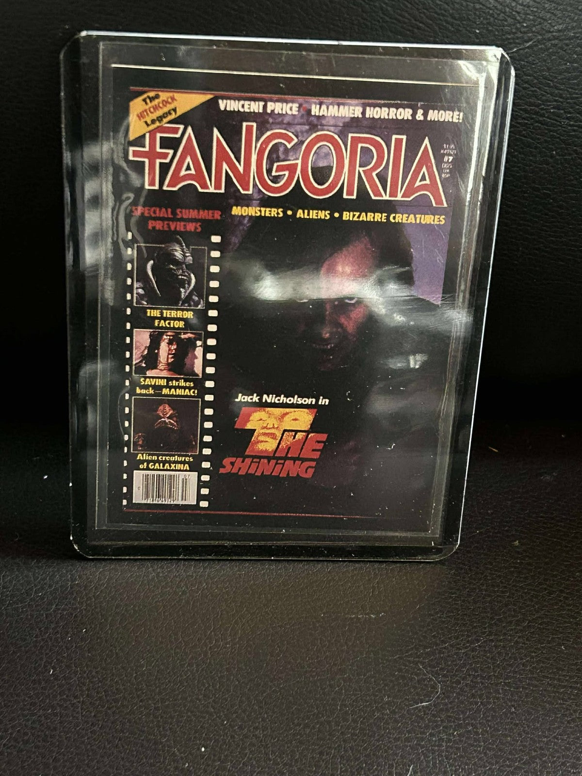 Fango Fright File - Fervent Fans [#37] 1992 Fangoria Magazin-Cover Fangoria Li Sammelkarte