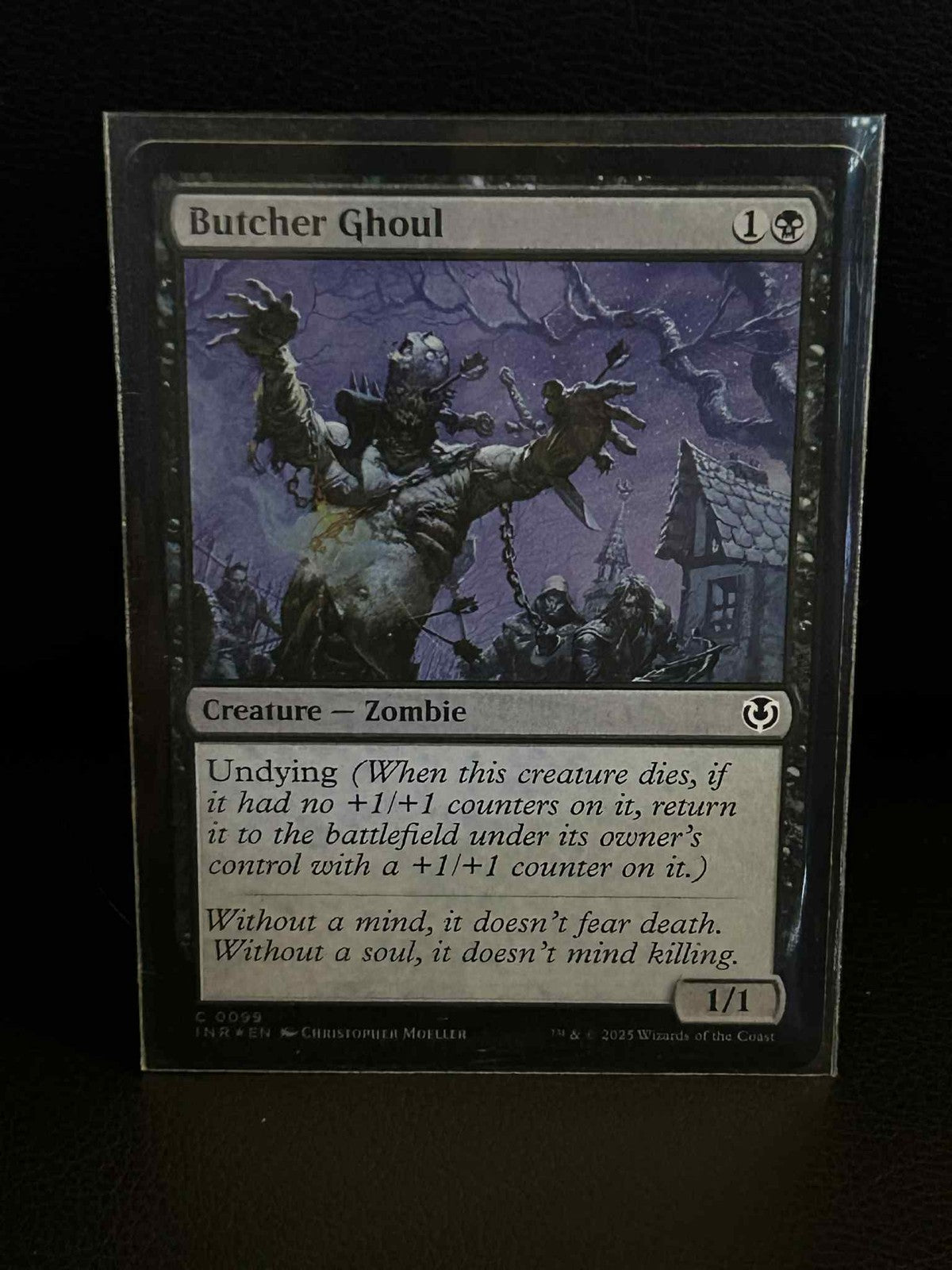 Butcher Ghoul - Foil Innistrad Remastered Magic: The Gathering Lightly Played, E