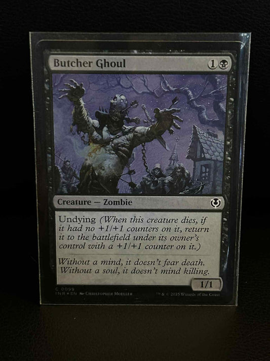 Butcher Ghoul - Foil Innistrad Remastered Magic: The Gathering Lightly Played, E