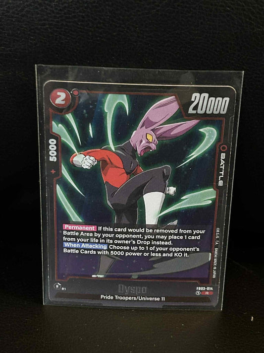 Dyspo - FB03-014 - R - Holofoil Raging Roar Dragon Ball Super: Fusion World Ligh