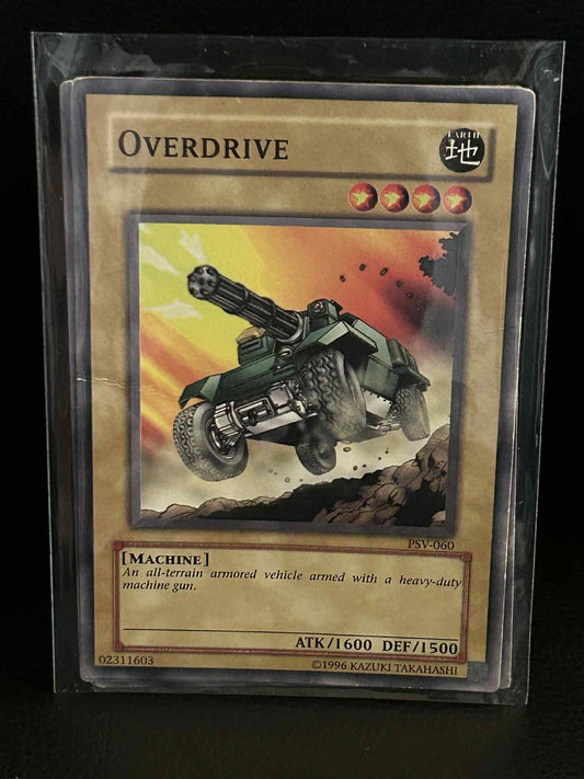 Overdrive - PSV-060 - Common - Unlimited Edition Pharaoh's Servant Yu-Gi-Oh!