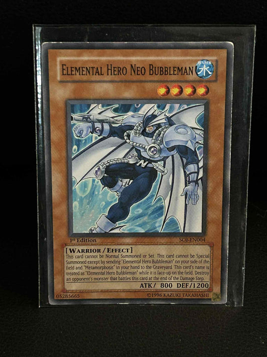 Elemental Hero Neo Bubbleman - SOI-EN004 - Common - 1st Edition Shadow of Infini