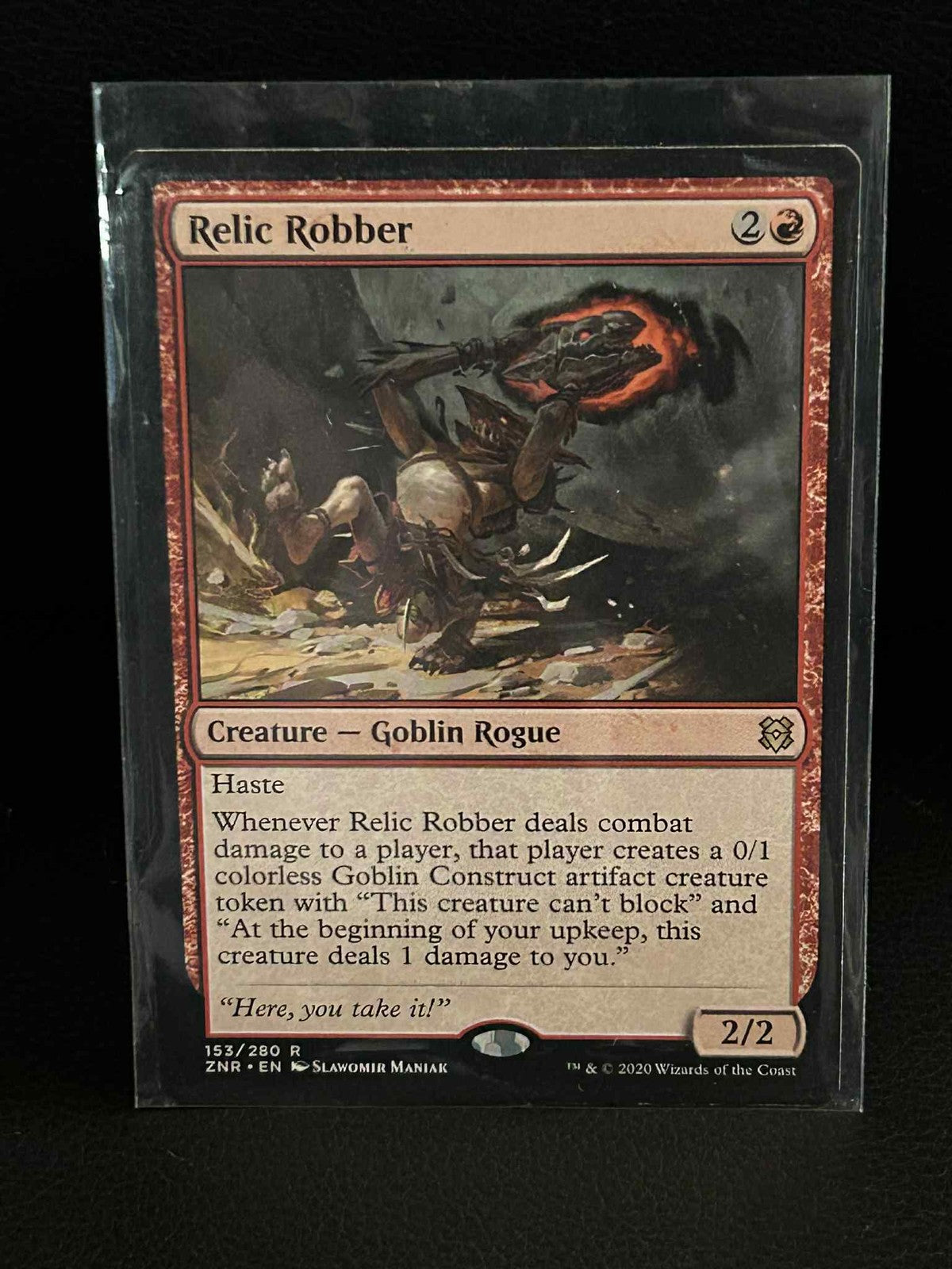 Relic Robber Zendikar Rising Magic: The Gathering Lightly Played, English