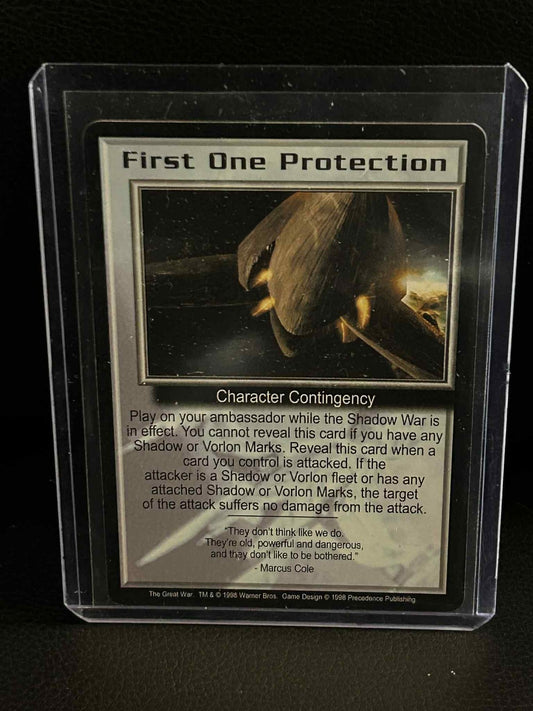 First One Protection The Great War Babylon 5 Light Play