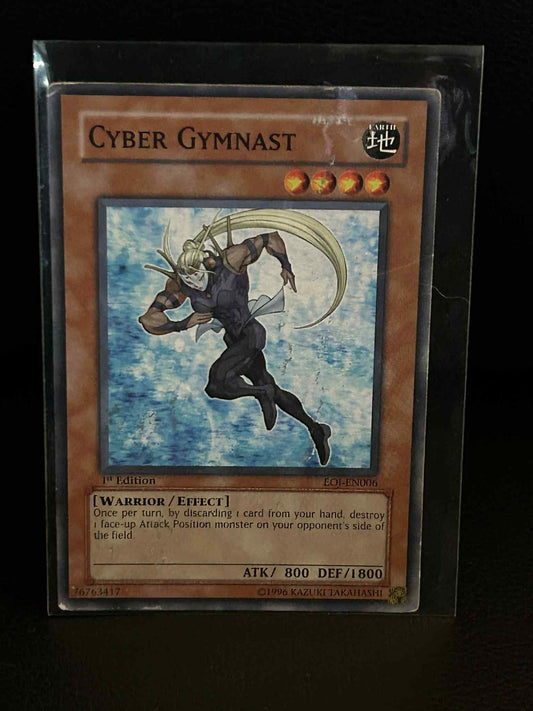 Cyber Gymnast - EOJ-EN006 - Common - 1st Edition Enemy of Justice Yu-Gi-Oh! Mode