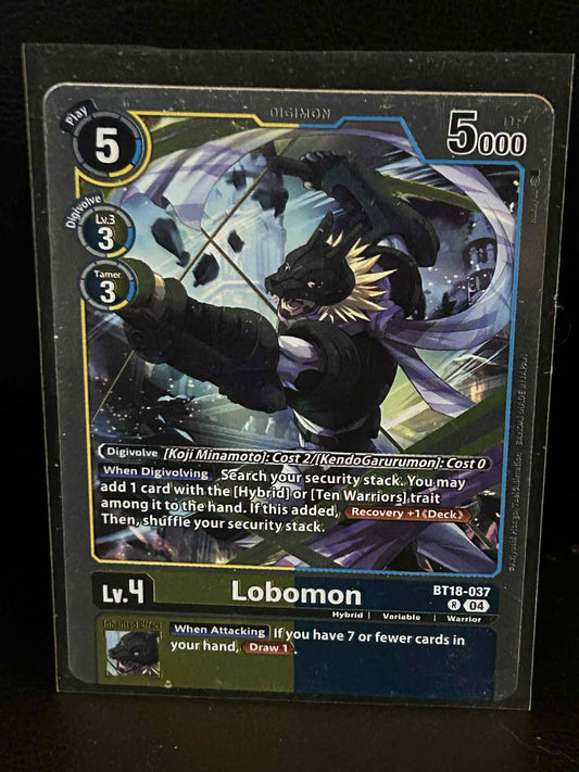 Lobomon - BT18-037 - R - Foil Release Special Booster 2.0 Digimon