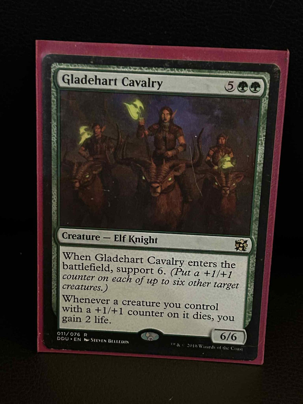 Gladehart Cavalry Duel Decks: Elves vs. Inventors Magic: The Gathering Lightly P