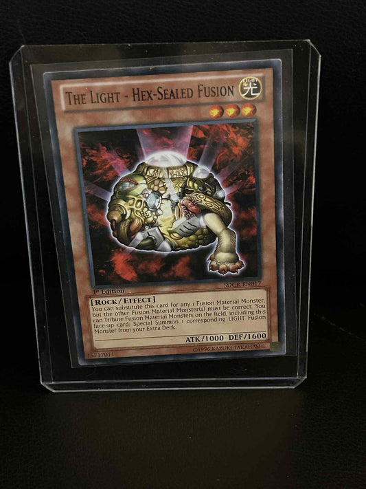 The Light - Hex-Sealed Fusion - SDCR-EN017 - Common - 1st Edition Cyber Dragon R