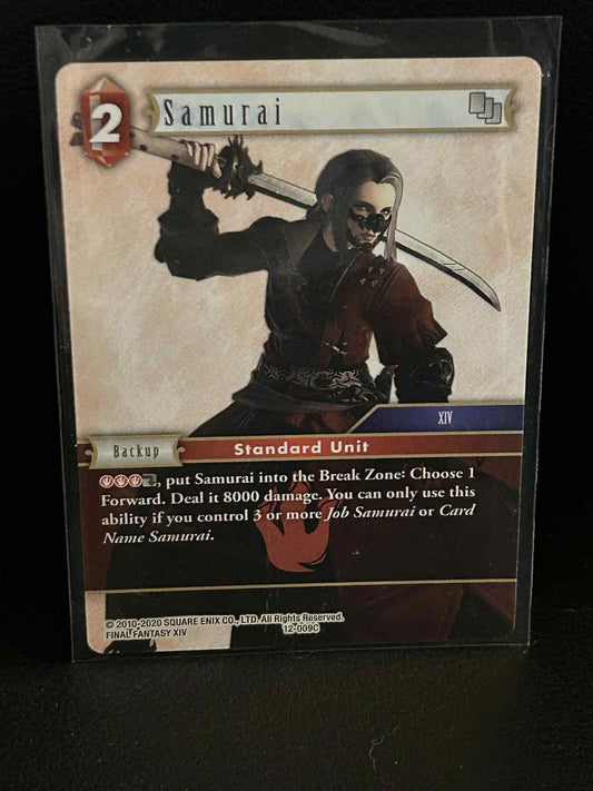 Samurai - 12-009C Opus XII: Crystal Awakening Final Fantasy Lightly Played