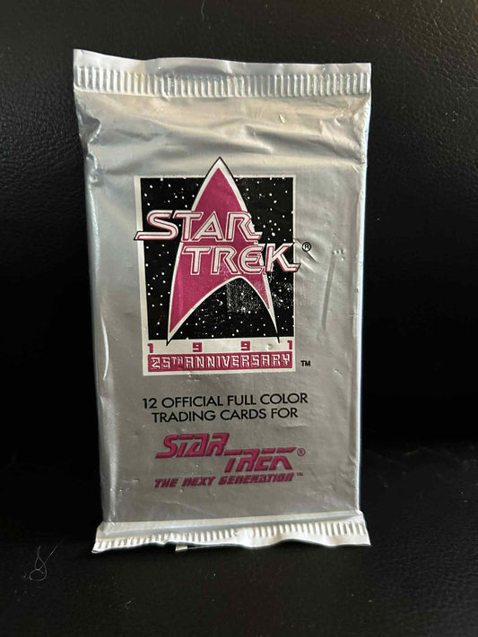 The Next Generation 25th Anniversary Series I Booster Pack Star Trek Brand New S