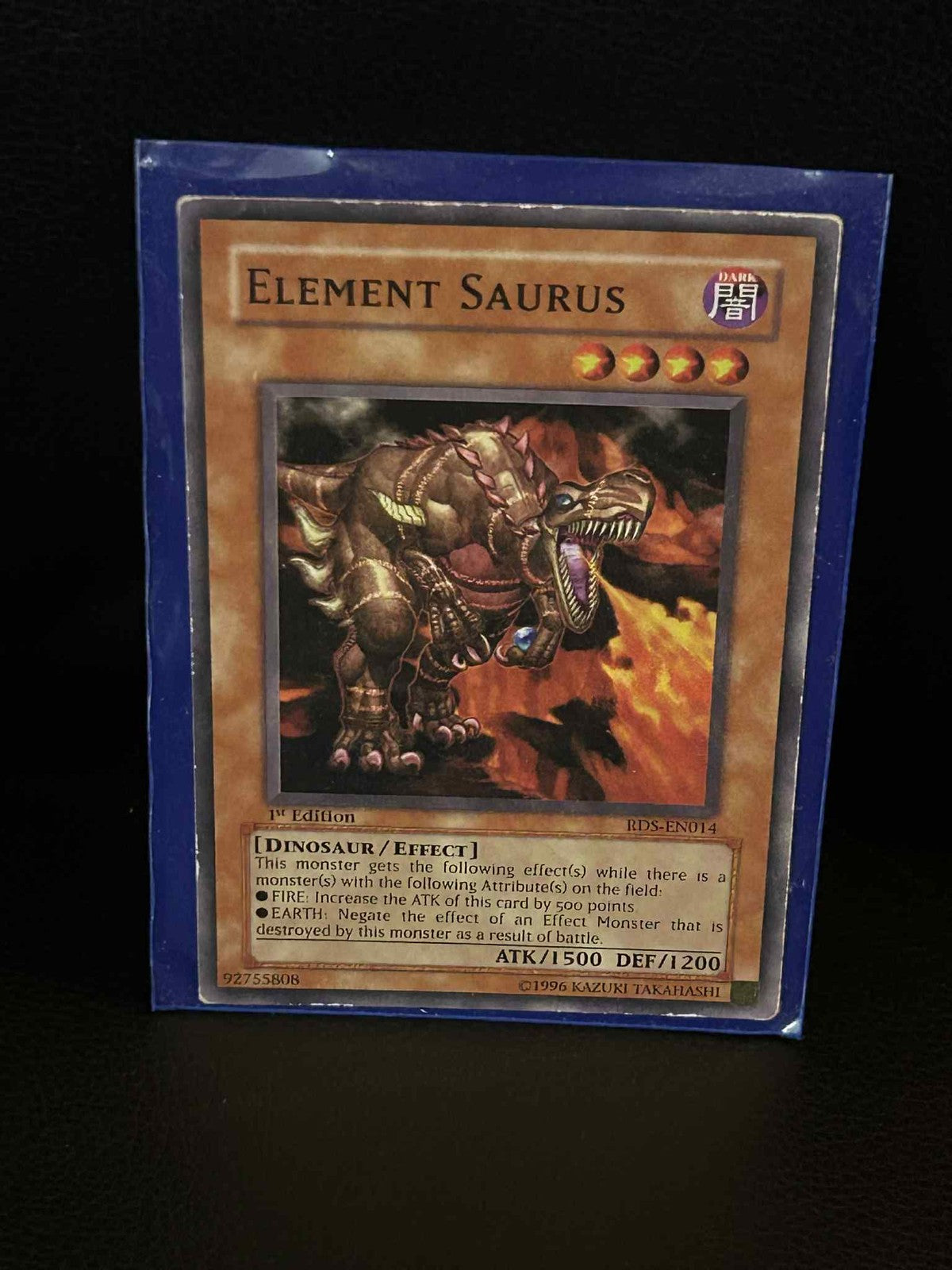 Element Saurus - RDS-EN014 - Common - 1st Edition Rise of Destiny Yu-Gi-Oh! Mode