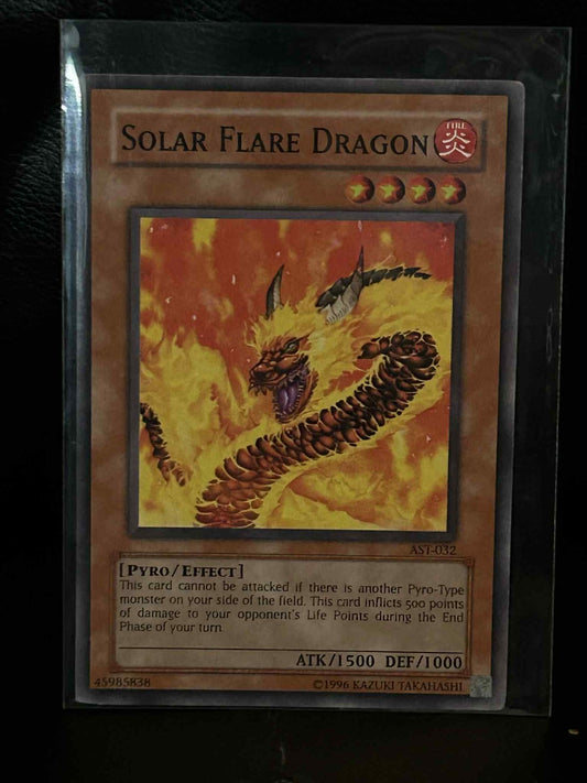 Solar Flare Dragon - AST-032 - Common - Unlimited Edition Ancient Sanctuary Yu-G