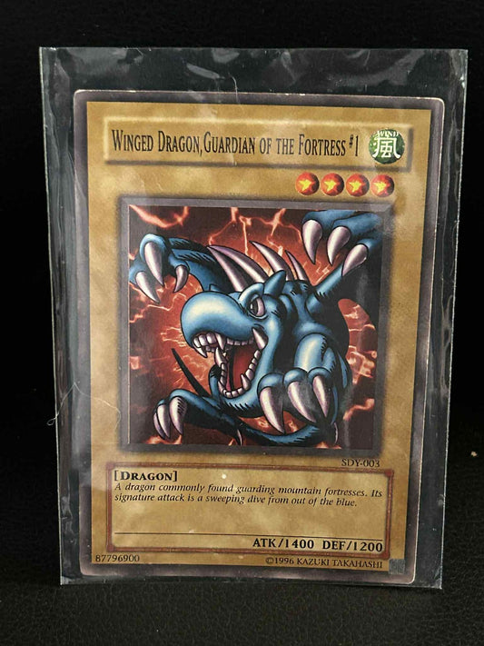 Winged Dragon, Guardian of the Fortress #1 - SDY-003 - Common - Unlimited Editio