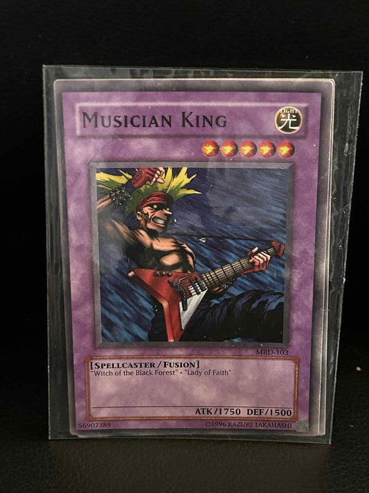Musician King - MRD-103 - Common - Unlimited Edition Metal Raiders Yu-Gi-Oh! Mod