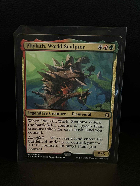 Phylath, World Sculptor Zendikar Rising Magic: The Gathering Lightly Played, Eng
