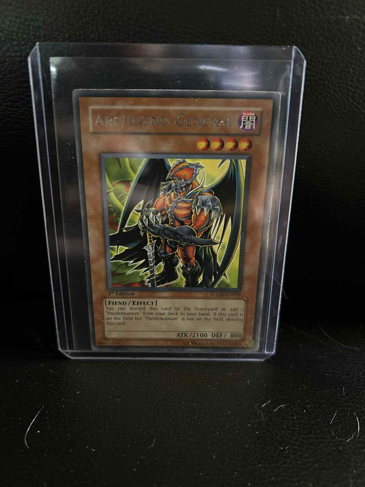 Archfiend General - FOTB-EN019 - Rare - 1st Edition Force of the Breaker Yu-Gi-O