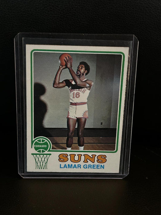 Lamar Green #9 | 1973 Topps 1973 Topps Basketball Moderately Played Sammelkarte