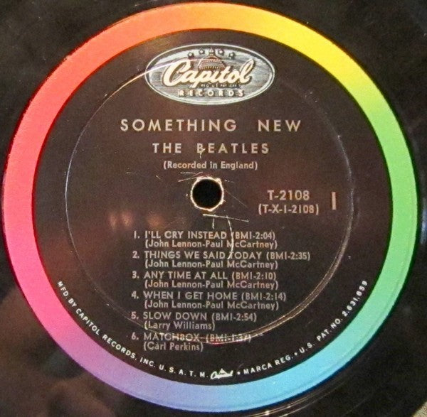The Beatles - Something New (LP) (Sehr Gut (VG))