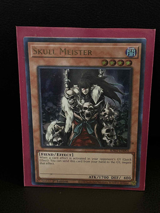 Skull Meister - RA02-EN005 - Ultra Rare - 1st Edition 25th Anniversary Rarity Co