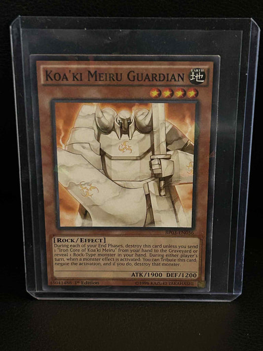 Koa'ki Meiru Guardian - BP03-EN056 - Shatterfoil - 1st Edition Battle Pack 3: Mo