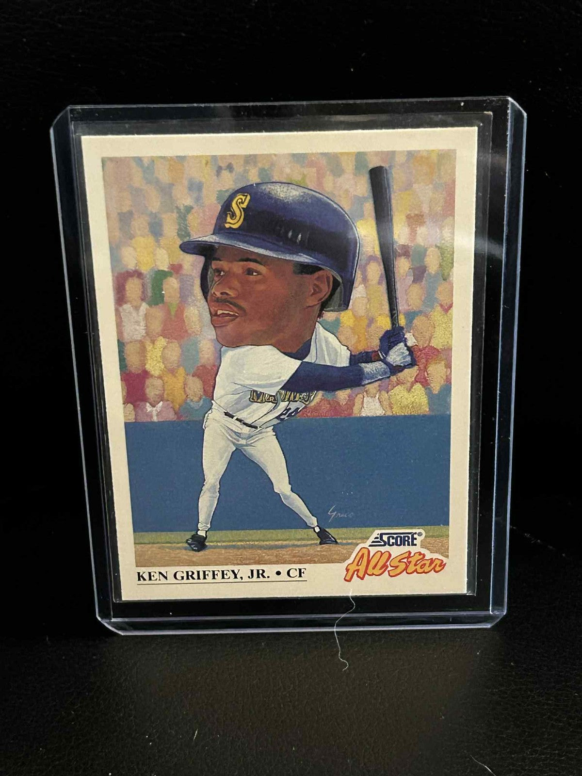 Ken Griffey Jr. #396 1991 Score Baseball Moderately Played