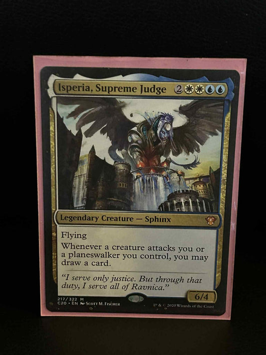 Isperia, Supreme Judge Commander 2020 Magic: The Gathering Lightly Played, Engli