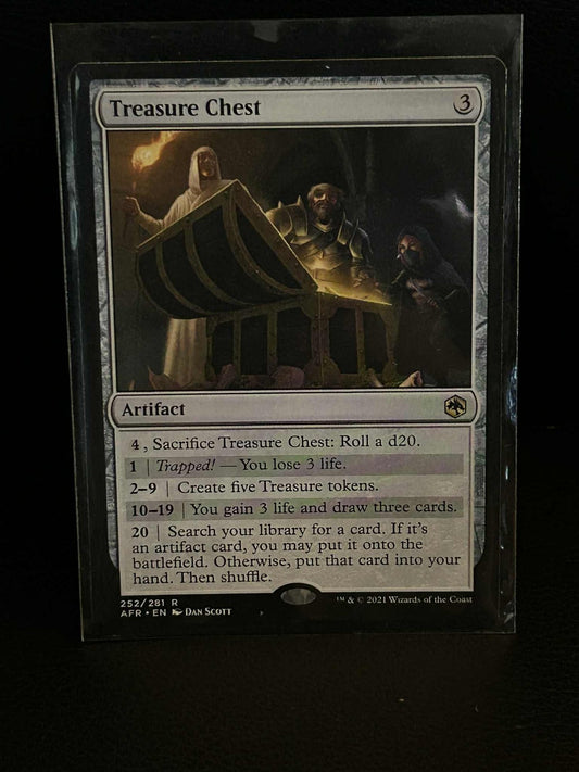 Treasure Chest Adventures in the Forgotten Realms Magic: The Gathering Lightly P