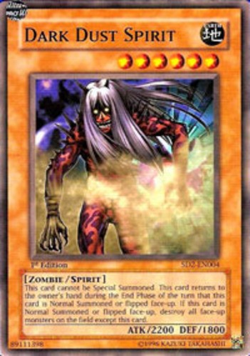 Dark Dust Spirit - SD2-EN004 - Common - 1st Edition Zombie Madness Yu-Gi-Oh! Mod