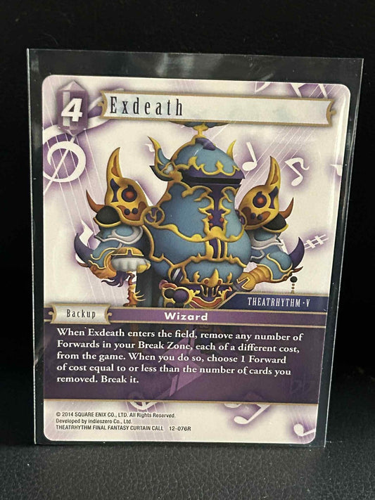 Exdeath - 12-076R Opus XII: Crystal Awakening Final Fantasy Lightly Played