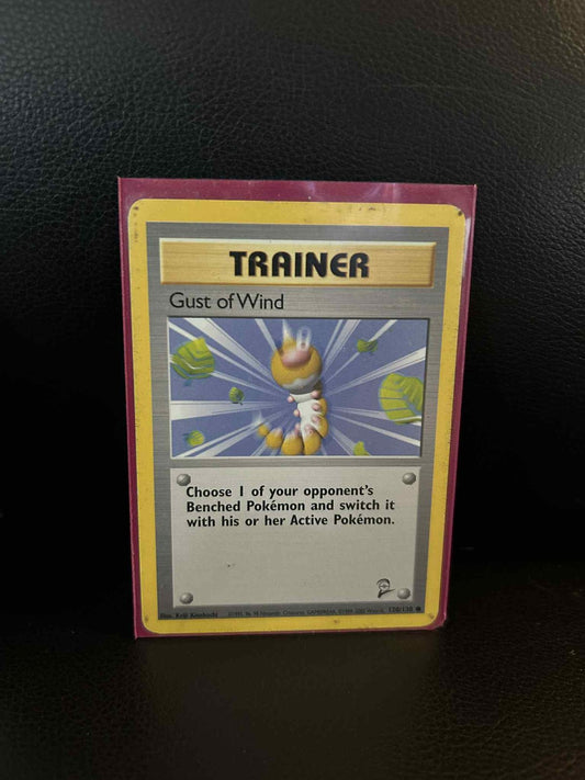 Gust of Wind - 120/130 - Common - Unlimited Edition Base Set 2 Pokemon Moderatel