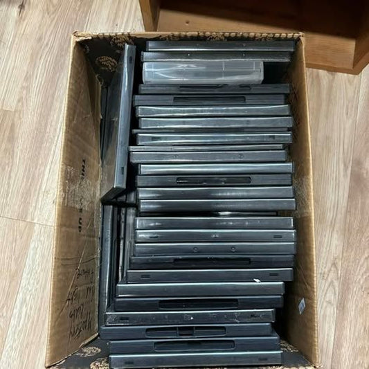 100 leere DVD-Hüllen Großpackung Bundle Film TV-Sendung