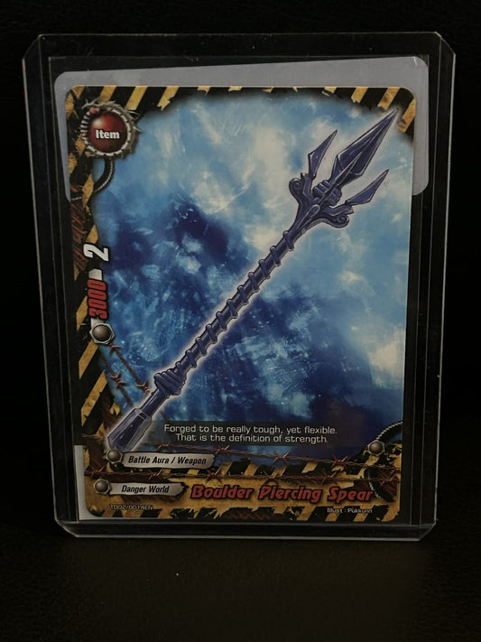 Boulder Piercing Spear - TD02/0014 - C Trial Deck 2: Savage Steel Future Card Bu