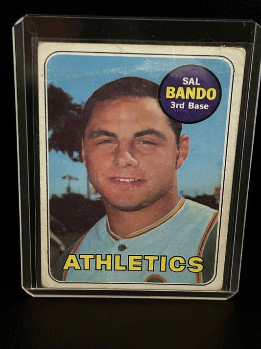 Sal Bando #371 | 1969 Topps 1969 Topps Baseball Moderately Played Sammelkarte