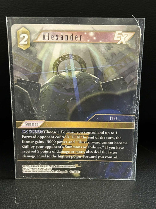 Alexander EX - 13-053R Opus XIII: Crystal Radiance Final Fantasy