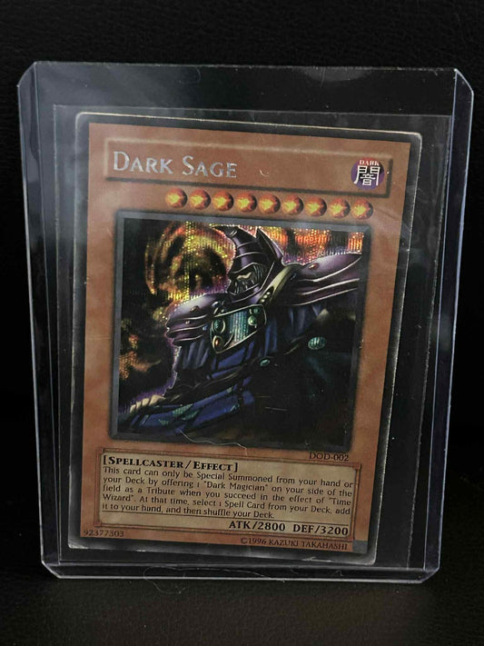 Dark Sage - DOD-002 - Secret Rare - Limited Edition Dawn of Destiny XBOX Promo Y