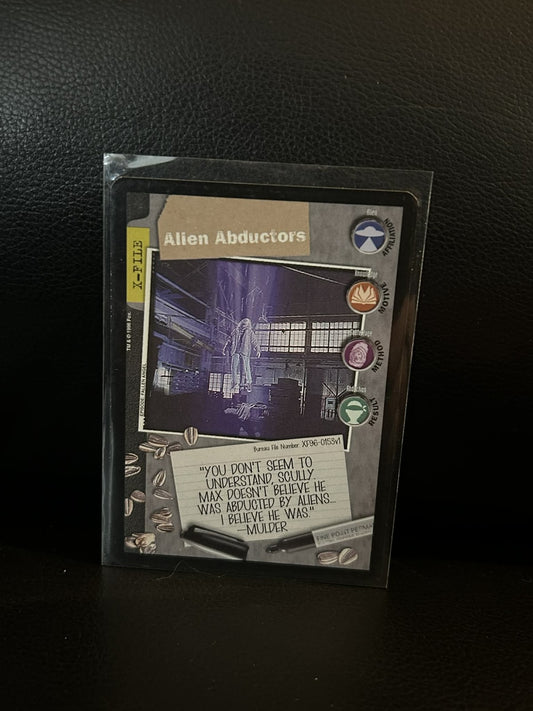 Alien Abductors Premier Edition X-Files Light Play