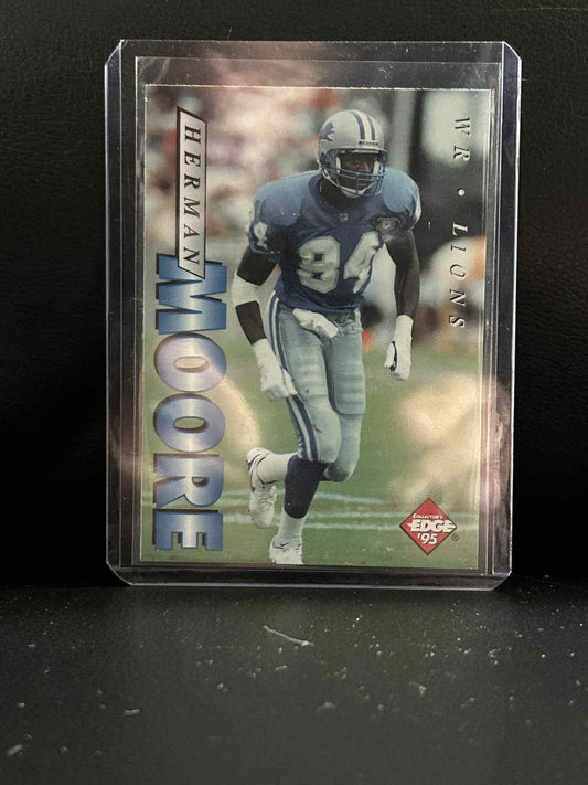 Herman Moore #66 | 1995 Collector's Edge 1995 Collector's Edge Football Moderate
