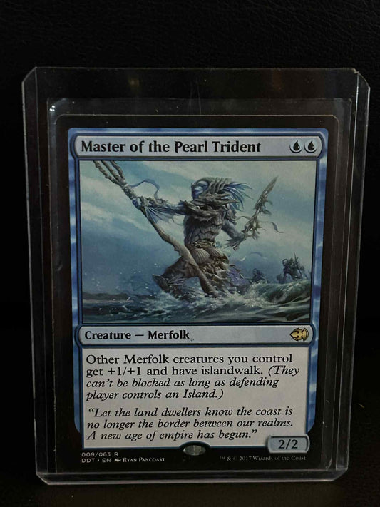 Master of the Pearl Trident Duel Decks: Merfolk vs. Goblins Magic: The Gathering