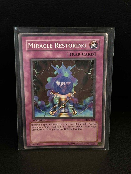 Miracle Restoring - MFC-100 - Common - 1st Edition Magician's Force Yu-Gi-Oh! Mo